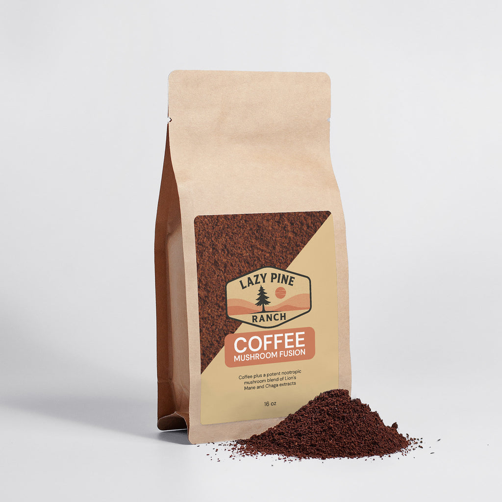 Mushroom Coffee Fusion - Lion’s Mane & Chaga 4oz
