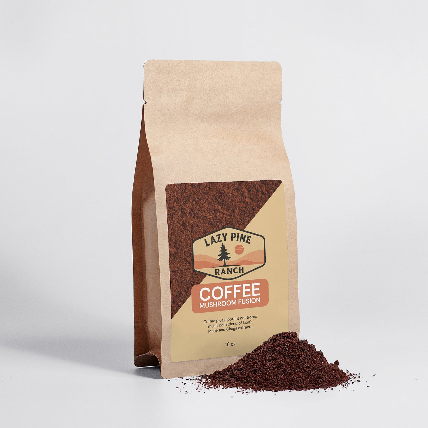 Mushroom Coffee Fusion - Lion’s Mane & Chaga 4oz